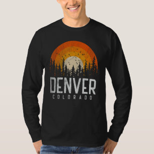 Camiseta Denver Colorado CO Shirt Retro Style Vintage 70s 8