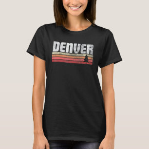 Camiseta Denver Colorado Retro Style Vintage 70s 80s 90s