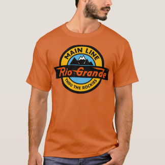 Camiseta Denver e Rio Grande Western Railroad 1