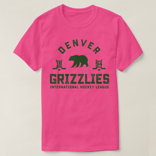 Camiseta Denver Grizzlies (Frente do Design)