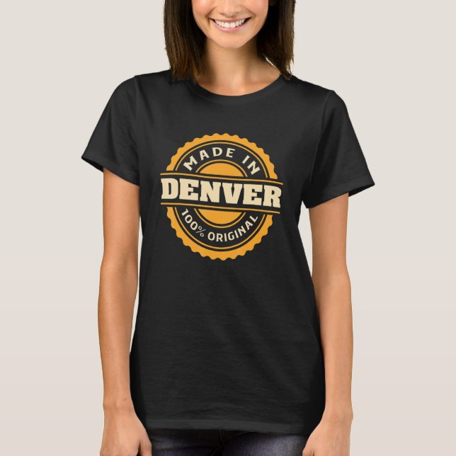 Camiseta Denver Hometown (Frente)
