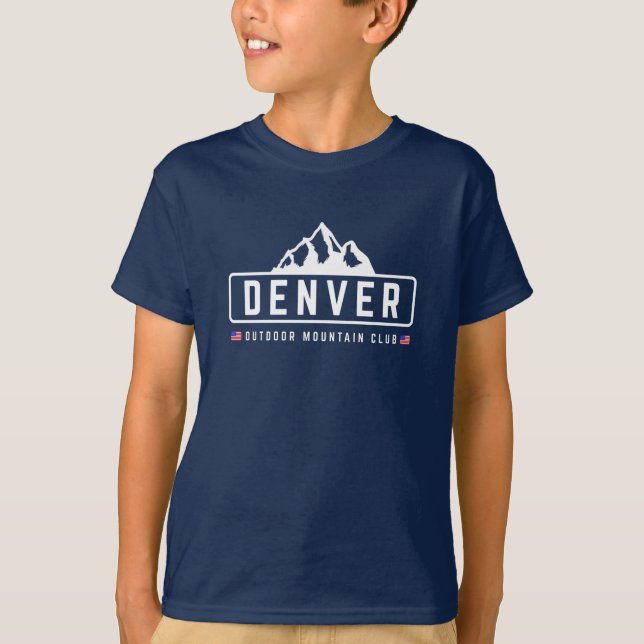 Camiseta Denver no exterior (Frente)
