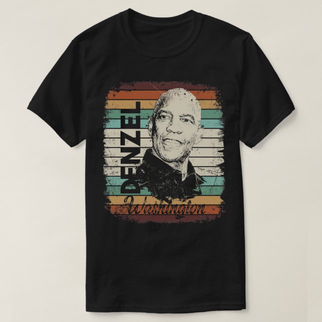 Camiseta Denzel Washington (Frente do Design)