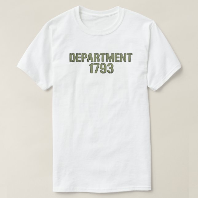Camiseta Departamento 1793 Básico (Frente do Design)