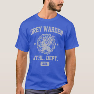 Camiseta Departamento Atlético Grey Warden Estilo Ginásio D