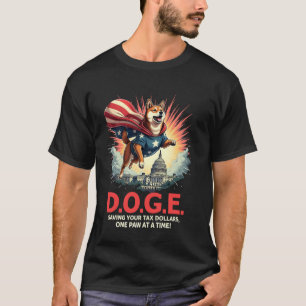 Camiseta Departamento D.O.G.E. de Eficiência Governamental
