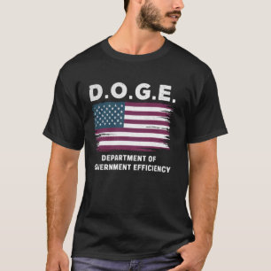 Camiseta Departamento D.O.G.E. de Eficiência Governamental