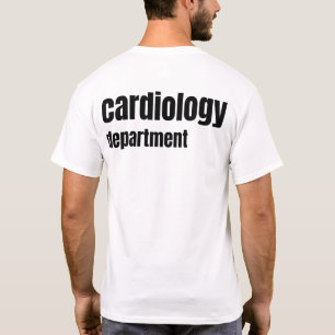 Camiseta Departamento de Cardiologia Enfermeira Cardiologis