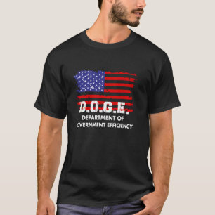 Camiseta Departamento de Eficiência do Governo D.O.G.E. DOG