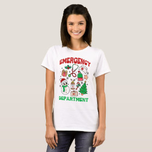 Camiseta Departamento de Emergência de Porodal, Natal Er Te