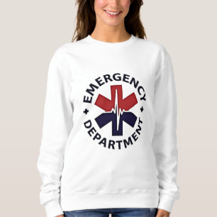 Camiseta Departamento de Emergência - Emblema Circular Mini