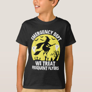 Camiseta Departamento De Emergência Que Tratamos De Folheto