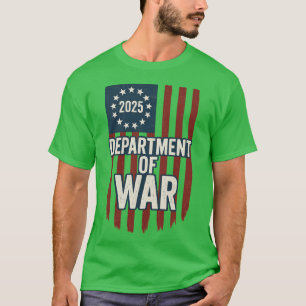 Camiseta Departamento de Guerra Estabelecido em 2025