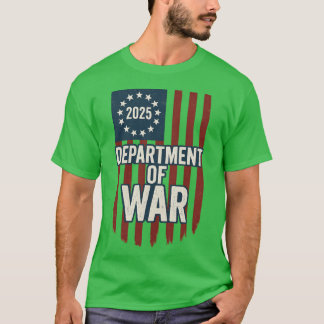 Camiseta Departamento de Guerra Estabelecido em 2025