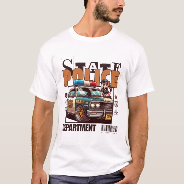 Camiseta Departamento de Polícia do Estado (Frente)