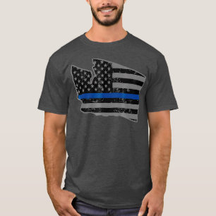 Camiseta Departamento de Polícia do Estado de Washington Tr