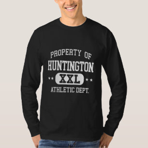 Camiseta Departamento de Propriedade Atlética Retro de Hunt