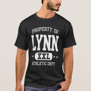 Camiseta Departamento de Propriedade Retro Atlética do Lynn