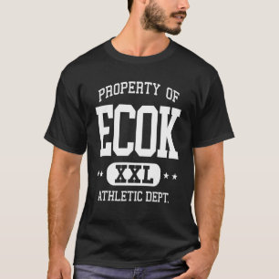 Camiseta Departamento de Propriedade Retro-Atlética ECOK