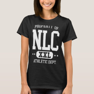Camiseta Departamento de Propriedade Retro Atlética NLC