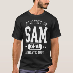 Camiseta Departamento de Propriedade Retroativa SAM