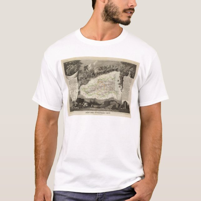 Camiseta Departamento de Pyrenees Orles (Frente)