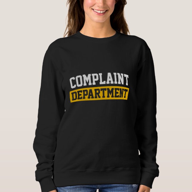 Camiseta Departamento de Queixas (Frente)