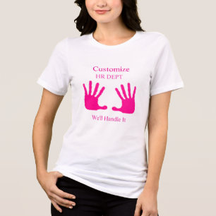 Camiseta Departamento de RH Humor Divertido Thunder_Cove