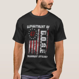 Camiseta Departamento DOGE Divertido De Eficiência Governam