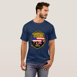 Camiseta Departamento dos bombeiros de Nashville