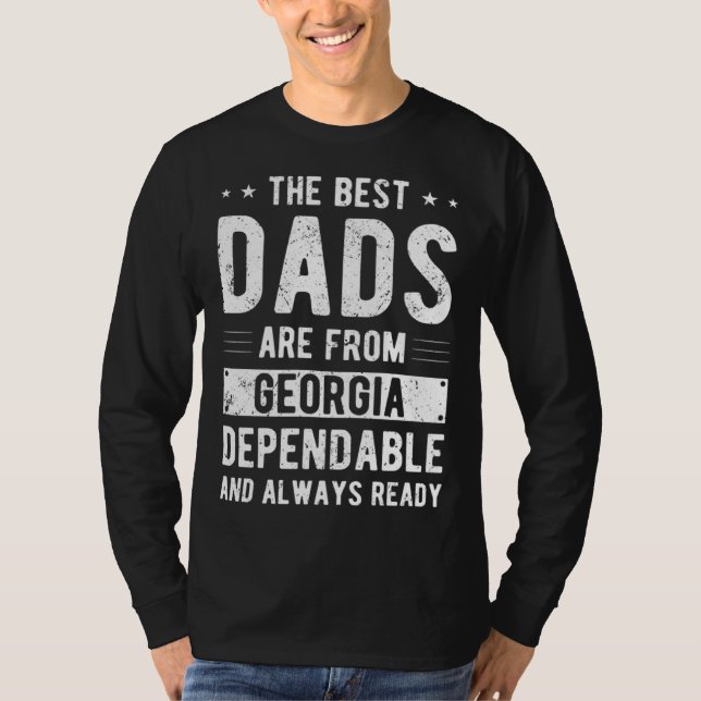 Camiseta Dependable Dad from Georgia (Frente)