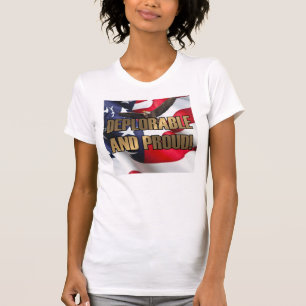 CAMISETA DEPLORÁVEL E ORGULHOSO