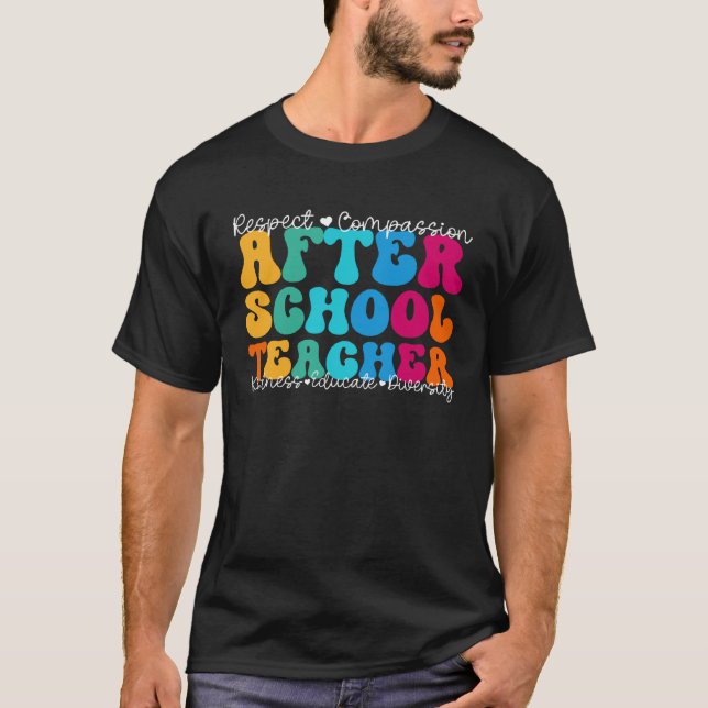 Camiseta Depois da Semana de Apreciação de Professores de E (Frente)