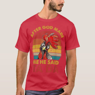 Camiseta Depois De Deus Me Fez Ele Disse Que O Farmador De