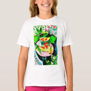 Camiseta depois de Henri Matisse, The Goldfish, desenho dig