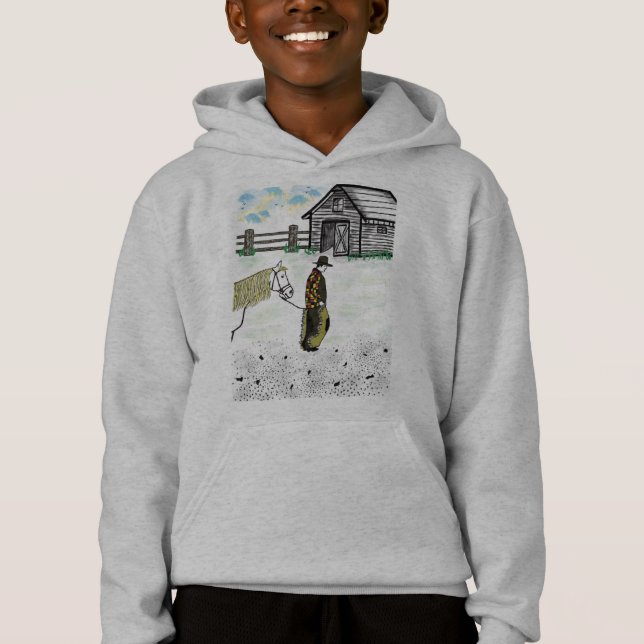 Camiseta Depois de uma corrida de cavalos (Frente)