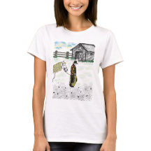 Depois de uma corrida de cavalos