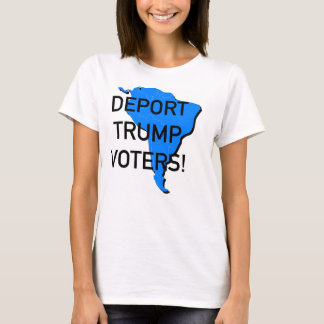 Camiseta Deportem os eleitores do Trump!