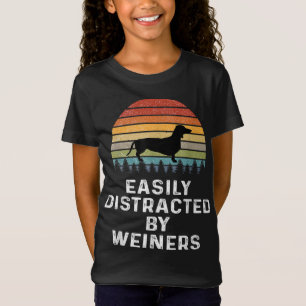 Camiseta Depositado Facilmente Pelos Weiners Weiner Dog Owt