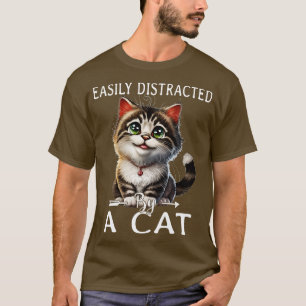 Camiseta Depositado facilmente por gatos 5