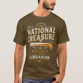 Camiseta Depositadoria de Apreciação Bibliotecária - Presen