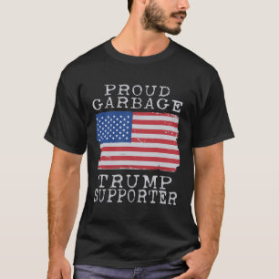 Camiseta Depositante de lixo Pro Trump Garbage Tr