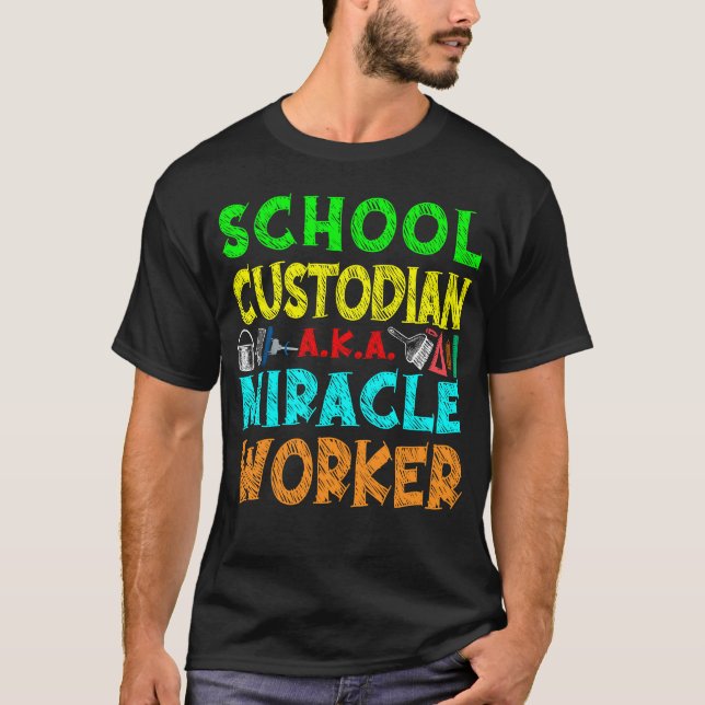 Camiseta Depositário Depositário da Escola de custódia A.K. (Frente)