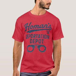 Camiseta Depósito de Deportação de Homan
