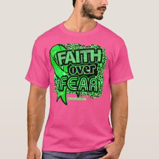 Camiseta Depressão Maníaca Sensibilização Fé de Fita sobre 