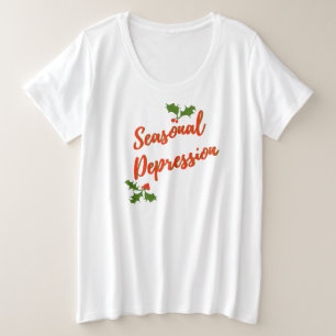 Camiseta Depressão Sazonal (Saudação da Estação)