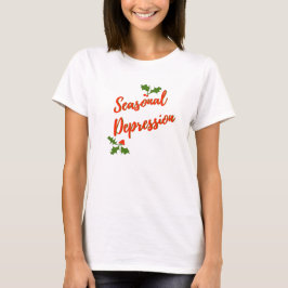 Camiseta Depressão Sazonal (Saudações da Estação)