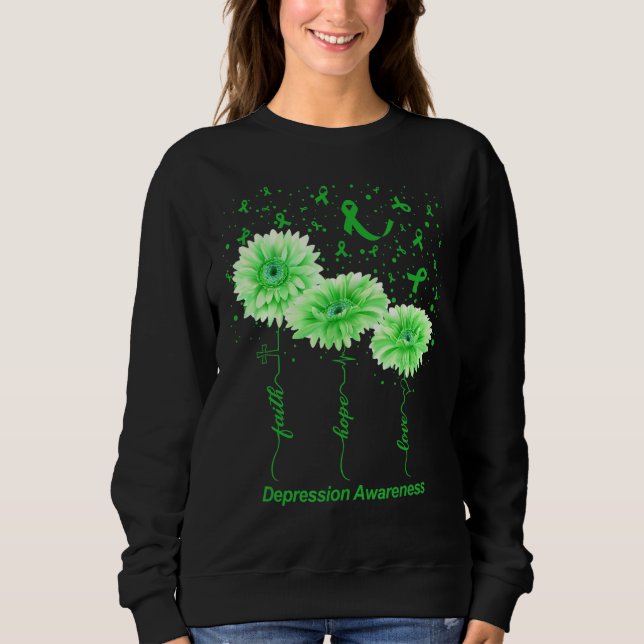 Camiseta Depressão Sensibilização Saúde Mental Importa Verd (Frente)