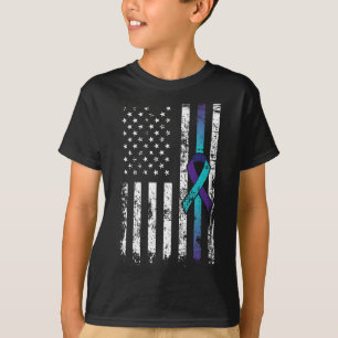 Camiseta Depressão Suicida Awaren - Prevenção de Bandeiras 