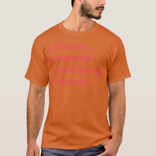 Camiseta Deprimido Dia Mundial da Abelha em Estresse Obceca